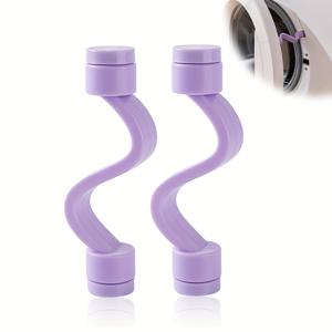 TEMU 1/2개 자석 세탁기 문 지지대 세탁기 문 스토퍼 홀더, 대부분의 세탁기용 세탁기 문