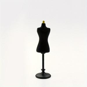 TEMU 1개 미니어처 의류 모델 - 현대적인 흰색 & 검정 내구성 있는 플라스틱 마네킹, 견고한 베이스 포함, 전기 불필요, 사진 소품용, 미니어처 풍경, 인형집 장식, 패션 디스플레이, 세련된 디자인, 청결한 디자인, 고품질 공예, 장면 설정, 장식, 경량 재료, 소규모 장식, 인형 수집가용