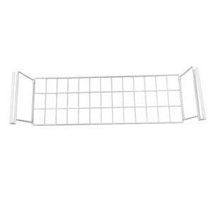 TEMU 중량용 금속 걸이형 정리함 - 옷장, 주방, 기숙사용 조절 가능한 신발 선반 및 선반, 녹방 방지 디자인, 선반 라이너 및 선반 분리기, 선반 분리기