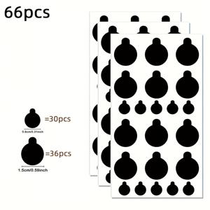 TEMU 12월 2023년 1월부터 2024년 7월까지의 폰 카메라 스티커/카메라 차단 스티커 66개 세트 | 저접착 재사용 가능 | 네트워크 카메라 방지