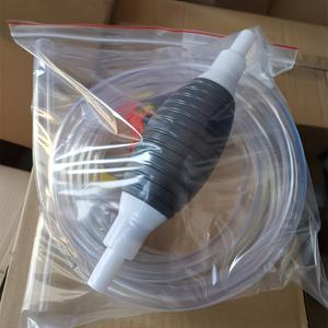 TEMU 1개 휴대용 사이펀 펌프 (유연 PVC 호스 포함) - 가스, 오일, 물, 연료 전송에 적합