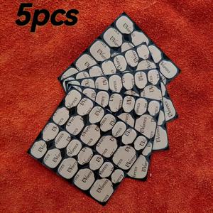 TEMU - 치료 가능한 네일 스티커 - 두 가지 포장 유형 - 240개/10매, 120개/5매. 강력한 양면 젤리 젤 폴리쉬, 오래 지속되고 내구성이 뛰어남, 매니큐어에 적합, 블랙 필름 형성, 사용하기 쉬움, 전문가 수준의 네일 효율 스티커