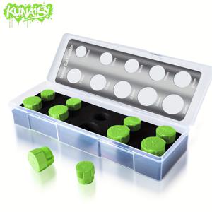 TEMU 자동차 비닐 시공 액세서리, 16-25mm 센서 커팅 키트, 차량용 레이다 구멍 절단 보조 도구, 차량 필름 레이다 구멍 절단에 적합.