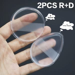 TEMU 이 제품은 파운데이션 및 컨실러를 발라주는 데 설계된 실리콘 메이크업 도구 2개 세트입니다. 탄성 있고 세척이 용이하며 초보자에게 적합하며 특히 여름철의 기름기 제어에 좋습니다. 뷰티 매니아를 위한 필수 아이템입니다.