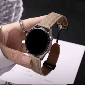 TEMU 6/5/4/3/액티브 2, 기어 S2, 화웨이 GT/GT2/GT3/GT3 프로/GT2 프로, 샤오미 스마트워치 호환 - 갈색 교체용 스트랩 밴드, 액티브 2/3/6/5/4, 화웨이 GT/GT2/GT3/GT3 프로, 샤오미 시계용 내구성 있는 스마트워치 밴드 - 위 모델 호환, 고급스러운 텍스처 마감|스마트워치