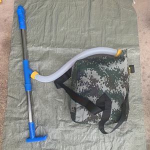 TEMU 헤비듀티 스테인리스 스틸 제작 백팩 비료 분사기 - 조절 가능한 노즐, 잔디/농장/정원용, 화학비료 및 씨앗/밀/쌀 호환 가능, 휴대용 배낭 디자인, 효율적인 토양 비료 공급, 식물용 농업 장비, 인체공학적 핸들, 내구성 강한 농업 도구