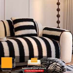 TEMU 1개 레트로 럭셔리 드림미 안티슬립 소파 쿠션, 애완동물 친화적 에지 디테일링, 쉬운 설치 및 세탁 가능 – 침실, 거실, 사무실용 야외 소파 보호 커버 (1인용, 2인용, 3인용, 등받이 & 팔걸이 커버) 다양한 사이즈