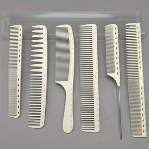 TEMU 6피스 헤어드레싱 도구 세트, 빗, 스타일리스트 도구, 남녀 공용 헤어스타일링 및 스타일링 도구, 전문 살롱 및 홈 DIY 스튜디오 세트