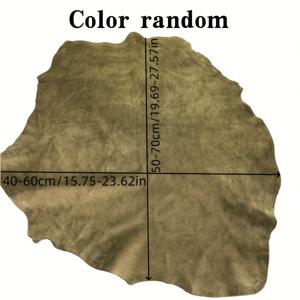 TEMU 1개 양가죽 - 부드러운 질감, 자연스러운 룩, DIY 의류, 신발, 가방 및 수하물용 다목적 | 매끄러운 질감의 가죽 공예 재료, DIY 제작 | 자연스러운 룩의 가죽 | 매끄러운 질감의 가죽 공예 재료, DIY 지갑 만들기