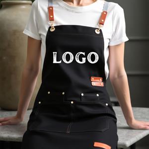 TEMU 1개 맞춤형 앞치마 - 조절 가능한 스트랩, 튼튼한 폴리에스터 요리용 앞치마, 다기능 포켓 & 금속 버클 클로저, 전문가 또는 가정용 주방, 바베큐, 케이터링 - 셰프, 홈쿡을 위한 이상적인 선물, 내구성 있는 블랙 & 오렌지 컬러, BBQ 필수 아이템, 주방 의류, 캐주얼 , 고품질 원단