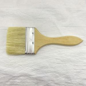 TEMU 5개 세트 페인트 브러시, 플랫 브러쉬 – 아트, 공예, 도장, 바니싱, 접착 작업용 두꺼운 천연 나무 손잡이, 실내/야외 및 홈 메인테넌스에 이상적