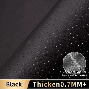 TEMU 대형 자체 접착 인조 가죽 수리 패치 - 소파, 자동차 시트 및 가구용 통기성 천공 합성 가죽 테이프 - 절단 가능, 미끄럼 방지 및 내마모성, 정통 질감, 쉬운 적용, 가구 수리, 현대적인 미학, 내구성 있는 접착제, 인조 가죽 도구, 가구 수리 스티커, 가구용 천장 패브릭, 인조 가죽 커터