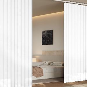 TEMU 1패널 헤비듀티 옥스포드천 사이트블라인드 - 무선디자인 차양커튼, 모던미니멀리즘 스타일의 거실·침실·홈오피스·주방용 공간분할도어 장식품, 후크로 쉬운설치와 내구성 있는 폴리에스터소재