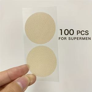 TEMU 100/200개 남성용 젖꼭지 커버, 일회용 가슴 패치, 여름용 보이지 않는 초박형 방풍성 젖꼭지 커버, 스포츠 피트니스 러닝 방충성 젖꼭지 커버, 스포츠 젖꼭지 커버|보이지 않는 젖꼭지 커버|통기성 소재