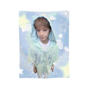 TEMU NCTwish 유시 패턴 플란넬 담요 - 초극세사, 소파, 캠핑, 사무실, 침실용 - 세탁기 사용 가능, 사계절 사용, 털빠짐 및 보풀 없음, 생일 및 추수감사절을 위한 럭셔리 숄 선물로 이상적