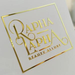 TEMU 세 가지 사이즈로 맞춤 제작 가능, 3D 전사 스티커 - 비즈니스 로고, 웨딩 이름, 고광택 질감, 컵, 커피숍 및 개인 맞춤 제품에 적합. 고품질 내구성 장식 스티커.