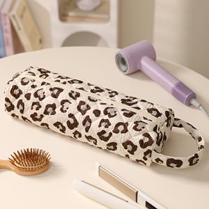 TEMU 대용량 귀여운 패션 경량 헤어드라이어 보관 가방 - 다기능 연필 케이스 여행 정리함, 학생 기숙사 및 외출용 휴대용, 메이크업용 화장품 가방|필통