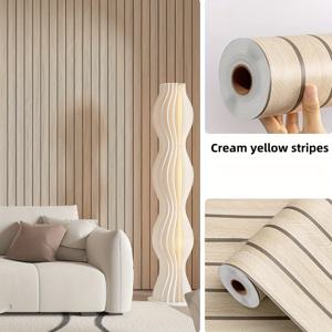 TEMU 셀프 접착식 모던 버티컬 패널링 - 반짝이는 비닐 벽 데칼, 쉽게 설치 가능한 필 & 스틱, 거실, 침실, 주방 백스플래시용 재사용 가능한 직사각형 시트 (금속 표면과 호환 가능)