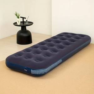 TEMU 실내용 에어 매트리스 – 크리스마스 및 할로윈을 위한 완벽한 선물 – 거실 또는 침실용 부드러운 플록 표면 – 게스트를 위한 편리한 접이식 침낭