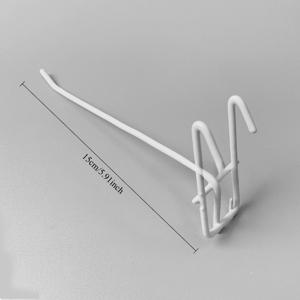 TEMU 플라스틱 코팅된 튼튼한 금속 와이어 메시 후크 10개 세트 - 녹 방지 설계, 슈퍼마켓 선반, 보석 진열, 다양한 벽걸이 용도로 적합하며 다용도 보관 솔루션과 내구성 있는 정리 옵션을 제공합니다.