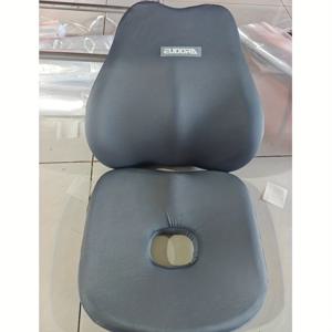 TEMU 차량용 부스터 시트 쿠션 + 허리 지지 세트 | 인체공학적 디자인 | 부드럽고 탄성 있는 메모리폼 | 더 나은 시야와 오래 지속되는 편안함을 위한 높이 조절 디자인, 트럭 운전자, SUV 운전자