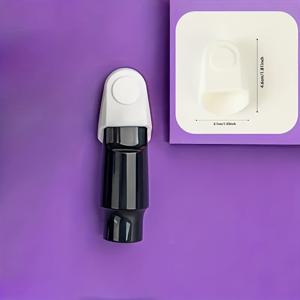 TEMU 화이트 실리콘 E 색소폰 마우스피스 보호기 - 내구성, 유연성, 편안함, 색소폰 연주자에게 이상적, 음악 및 연습용, 색소폰 액세서리, 세련된 디자인, 부드러운 질감