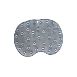 TEMU 리무버 풋 파일 & 마사지기 - 블랙 브리슬이 있는 헤비듀티 각질 제거 패드, 오벌 풋 스크래처로 죽은 피부 제거, 당뇨병/민감한 피부를 위한 발 관리 도구, 샤워용 목욕 & 페디큐어 액세서리