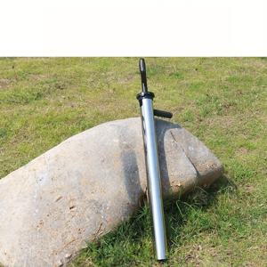 TEMU 새로운 두꺼운 스테인리스 스틸 해변 도구 새우 추출기. 거미새우, 조개, 해변 새우 잡이를 위해 설계되었습니다. 이 스테인리스 스틸 새우 펌프는 모래새우 및 해변에 적합한 다기능 휴대용 바다 낚시 도구입니다.