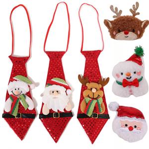 TEMU 3개 세트 남성용 럭셔리 크리스마스 보타이 세트 - 플러시 브로치 포함, 폴리에스터 비사용 벨벳 소재 (레드/그린/홀리), PVC 코팅 내구성 핀 - 결혼식, 파티, 휴일 행사에 이상적인 선물