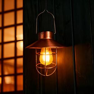 TEMU IP65 야외 태양광 행잉 랜턴 - 에디슨 전구 펜던트 조명, 따뜻한 빛, 태양광 야외 조명, 파티오, 캠핑, 잔디, 길, 현관, 정원, 데크용 - 자동 켜기/끄기, 에너지 절약형 조경 장식, 크리스마스 선물, 휴일 장식 조명