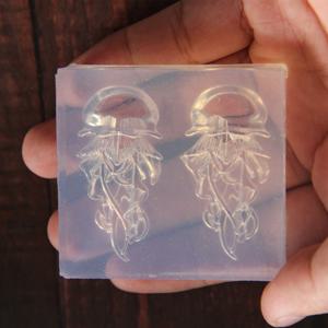 TEMU 조개 모양 실리콘 몰드 - 3D 조개 디자인의 높은 투명성 레진 캐스팅 몰드, 공예, 주얼리 제작, 조개 장식, 공예 용품, 장식 공예, 쉬운 분리 재료를 위한 내구성 및 세척 용이