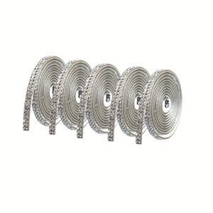 TEMU 차량 내부용 0.45cm/0.18인치 물 장식 스티커 테이프 5롤 | 4가지 색상으로 제공, 반짝이는 색상, 강력한 접착력, 차량 내부 장식, 가정 고급 장식 및 작은 일상 용품 장식에 적합