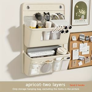 TEMU 문걸이 수납 주머니 포함 내구성 강한 캔버스 소재 옷장 문걸이 정리함 - 옷, 침대 옆, 욕실 수납용 - 공간 절약형 문/벽걸이 선반, 쉬운 설치, 무부착