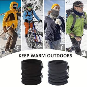 TEMU 바람을 막고 따뜻함을 제공하도록 설계된 겨울용 넥워머 한 쌍입니다. 남녀공용 스타일, 포근한 인조 안감, 조절 가능한 핏, 두꺼운 마스크가 특징이며, 아버지의 날, 어머니의 날, 크리스마스 선물로 완벽합니다.|스포츠|마스크|스카프