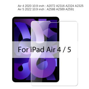 TEMU iPad Pro Air Mini Ultra HD 9H 경도 강화 유리 액정 보호 필름 1개 - 지문 방지, 기포 방지, 간편한 설치 키트, 부드러운 느낌
