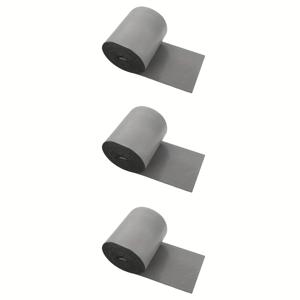 TEMU 3롤 대형 산업용 방수 지붕 테이프 - 고강도 플라스틱 금속 지붕 실란트, UV 저항 및 벗겨짐 방지, EPDM, TPO, PVC 코팅용 - 쉬운 적용 (총 길이 236인치) 평평한 지붕 보호