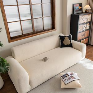 TEMU 2개 세트 플러시 소파 커버 세트 (매칭 베개 커버 포함) - 헤비듀티 원피스 탄성 스트레치 핏, 부드러운 플로킹 원단, 올시즌용 러브시트, 침대/소파 베드, 섹셔널 소파 (올리브 그린/블랙/네이비/베이지) - 반려동물 친화적|베개커버|쇼파침대|3인용쇼파