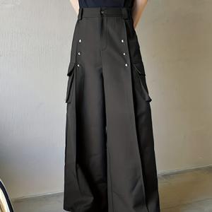 TEMU 1개 남성용 라이트 비즈니스 드레스 팬츠 사이드 포켓 - 사계절 드레스 웨지/슬랙 핏 정장, 세탁기 사용 가능한 부드럽고 편안한 캐주얼 오피스 바지, 남성 생일 선물 (다양한 색상)