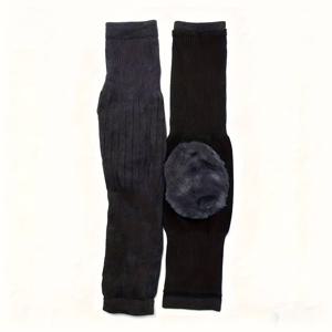 TEMU 2개 세트 겨울용 따뜻한 무릎 & 다리 워머 - 두꺼운 확장형 커버리지 남녀공용, 스키, 아이스 스케이팅, 추운 날씨용 보온 - 쉽게 입는 디자인 (지퍼/잠금장치 없음) - 가을/겨울 야외 활동용 워머