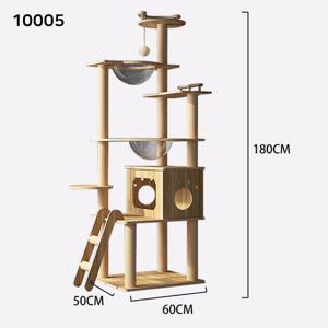 TEMU 고양이 스크래쳐 캣폴 장난감 투명해먹 원목 캣타워