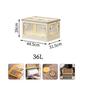 TEMU 바퀴 달린 접이식 수납함 가정용 수납 대용량 적층형 잡동사니 정리기 책 간식 장난감 상자 벽장 정리기