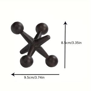 TEMU 홈 데코용 빈티지 주철 자크, 방수 및 녹 방지 기능, 욕실, 거실, 침실 및 현관 장식에 적합 - 종이 받침대 또는 문 막이 될 수 있습니다.