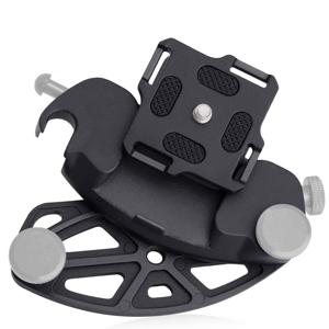 TEMU 퀵 릴리스 플레이트 클램프 어댑터 카메라 허리 벨트 클립 어깨 스트랩 클램프 장착 카메라 액세서리 Gopro DSLR 용 금속