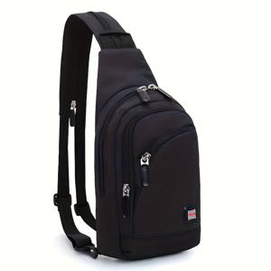 TEMU 야외 스포츠 캐주얼 하이킹 등산 여행 다용도 소형 백팩 남녀 공용 가슴가방 변신 관광 어깨 크로스바디백 여행, 직장, 등산 스포츠에 사용 가능하며 남성과 여성 모두에게 적합|등산가방