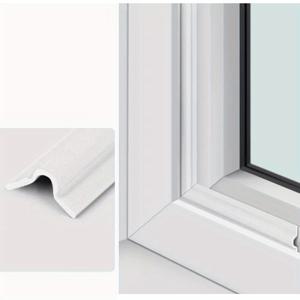 TEMU 118인치 자가 접착 도어 & 윈도우 웨더스트립 - 헤비듀티 방풍, 방음 실링 스트립 - 창문 & 문에 맞게 커팅 가능, 설치용 (테이프)