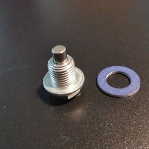 TEMU 토요타 코롤라, 캠리, RAV4, 시에나, 타코마, 렉서스, 닛산, 인피니티용 M12x1.25mm 엔진 자석 오일 배수 플러그와 가스켓 - 내구성 있는 금속 구조, 쉬운 설치, 안전한 핏, 엔진 오일 배수 플러그, 차량 유지보수, 매끄러운 메탈릭 마감, 신뢰할 수 있는 성능, 자동차 부품, 자동차 애호가