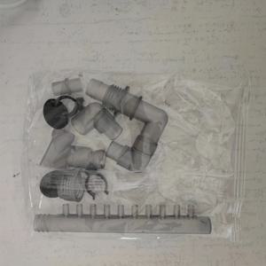 TEMU HW-602/603B 수족관 필터 버킷 입구 및 출구 물 액세서리