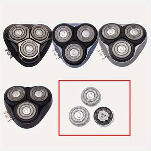 TEMU 필립스, 플라이코 등 분리형 메쉬 모델 호환 전기 면도기 교체용 블레이드 3개 세트