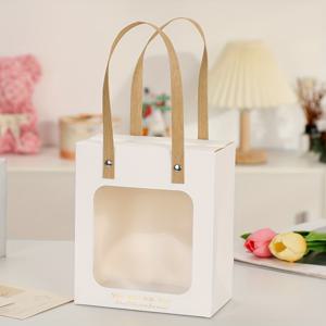 TEMU 10개의 고급 휴대용 선물 상자, 신부 들러리 결혼 생일 선물 상자, 립스틱 포장 상자, 크리스마스 휴대용 선물 상자, 고급 투명 웨딩 기프트 포장, 고급 휴대용 생일 선물