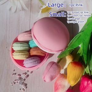 TEMU 귀여운 마카롱 보석 보관함 7pcs/세트, 컬러풀 보석 상자, 캔디 박스, 선물 포장 상자, 귀걸이, 목걸이, 팔찌 보관용, 완벽한 선물, 보석 상자